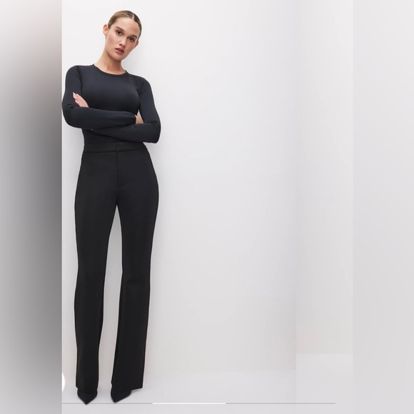 Good American Pants - Good American Scuba Boss Trouser Pants 16 Plus